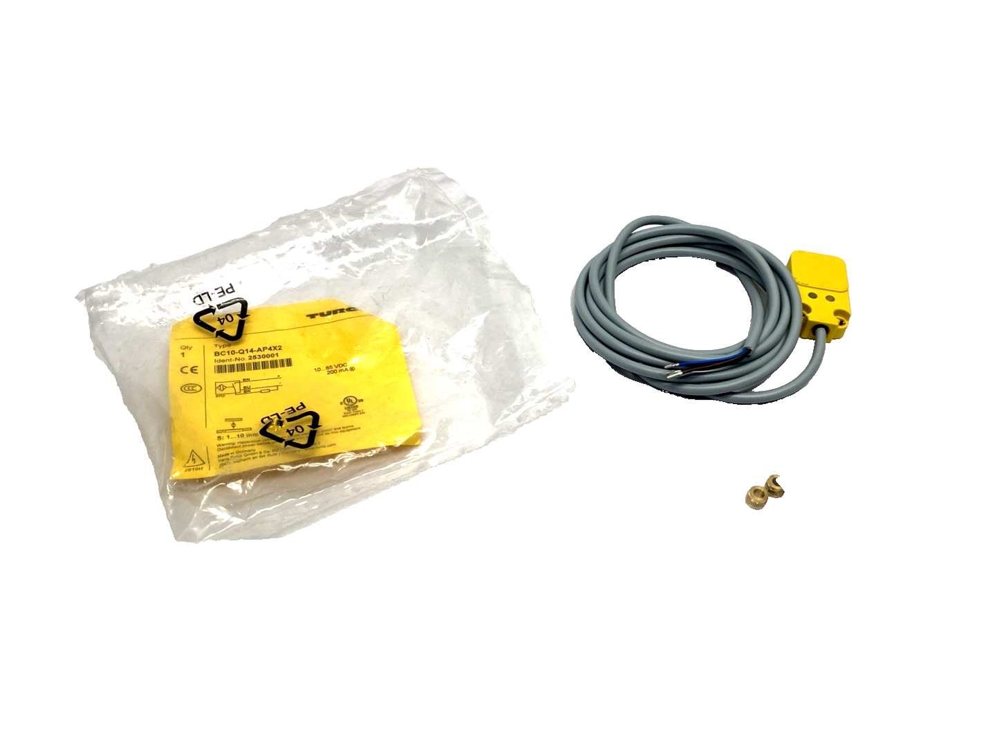 Turck BC10-Q14-AP4X2 Capacitive Sensor 2530001 - Maverick Industrial Sales