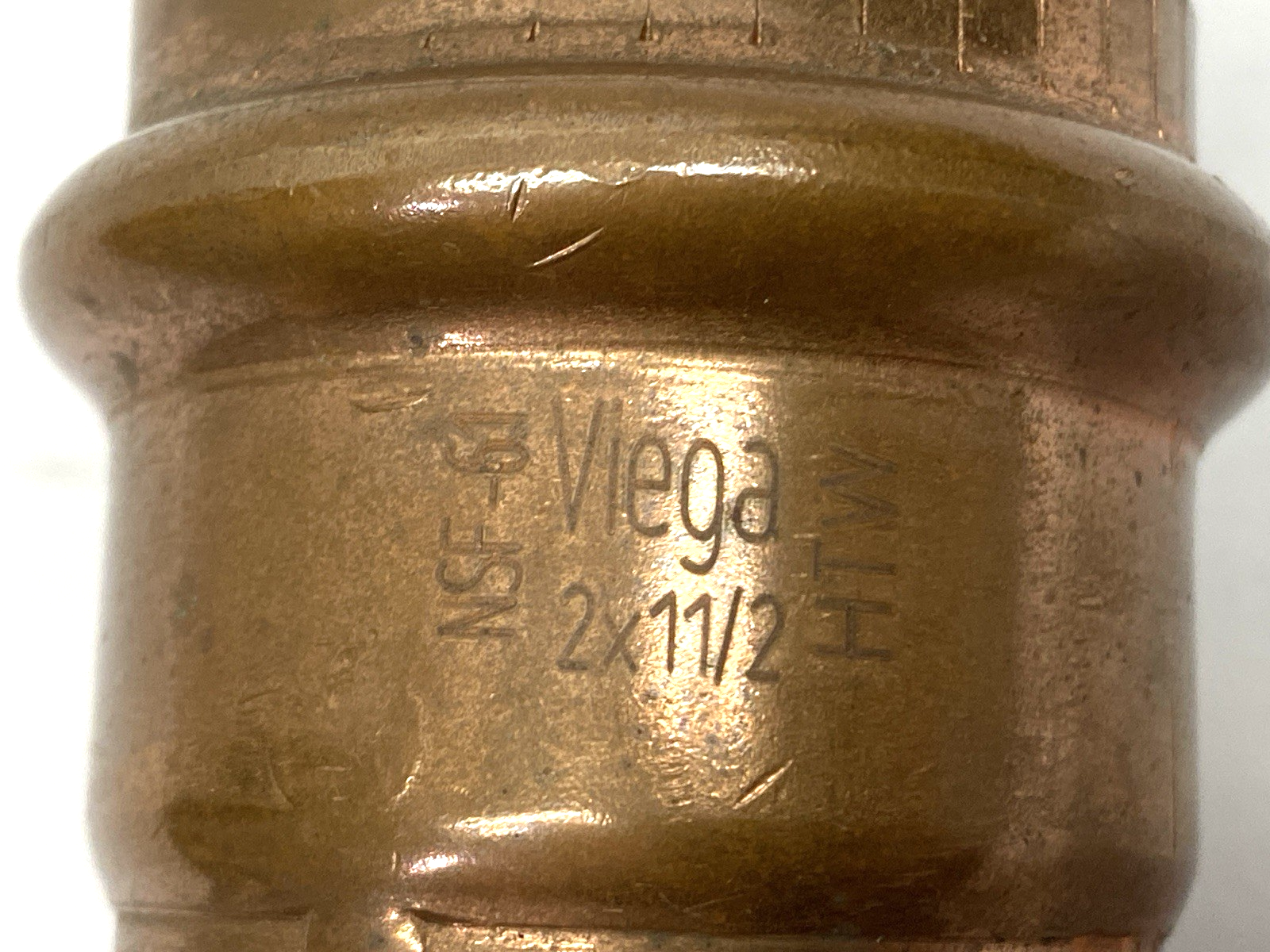 NSF-61 | Viega ProPress Tee Fitting 2-1/2" w/ 2-1/2 x 2" & 2-1/2 x 1-1/2" Reducers - Used - Maverick Industrial Sales