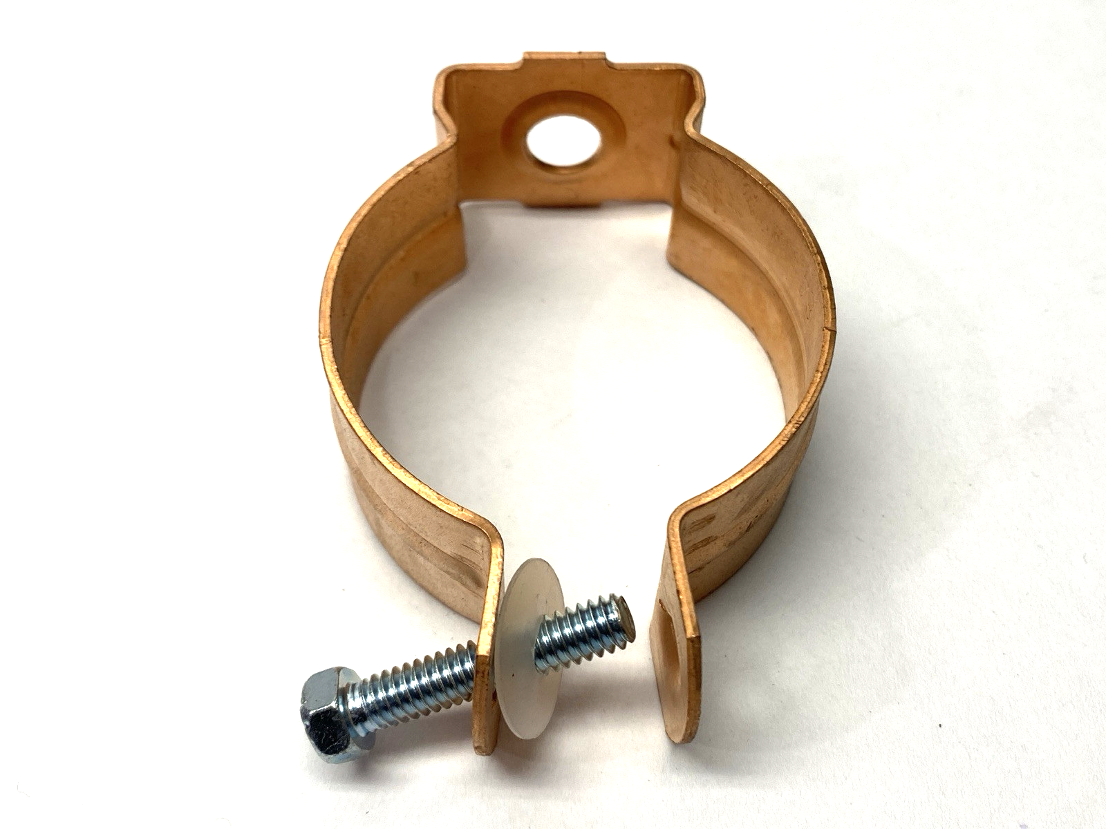 CD5B37 | nVent Caddy Steel w/ Copper Finish Bolt Close Pipe Clamp 2" LOT OF 10 - New Other - Maverick Industrial Sales
