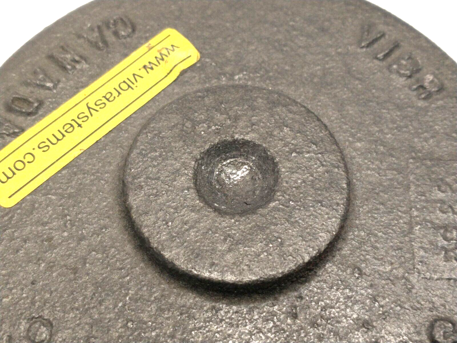 VibraSystems VM-1000 Antivibration Leveling Mount 4" Diameter x 1" Height - Maverick Industrial Sales