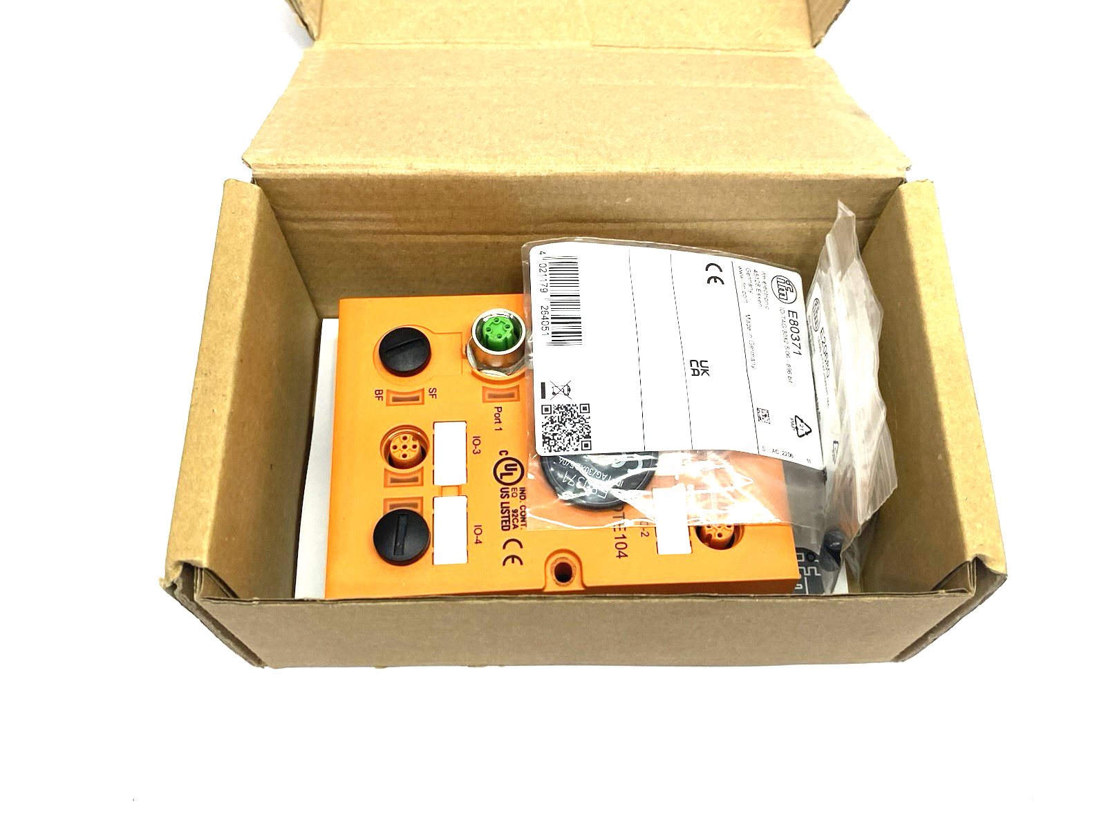 DTE102 | ifm Ethernet/RFID Evaluation Unit LF/HF, 4-Channels, DTELF/HFABRWEIUS00 - New – Open box - Maverick Industrial Sales