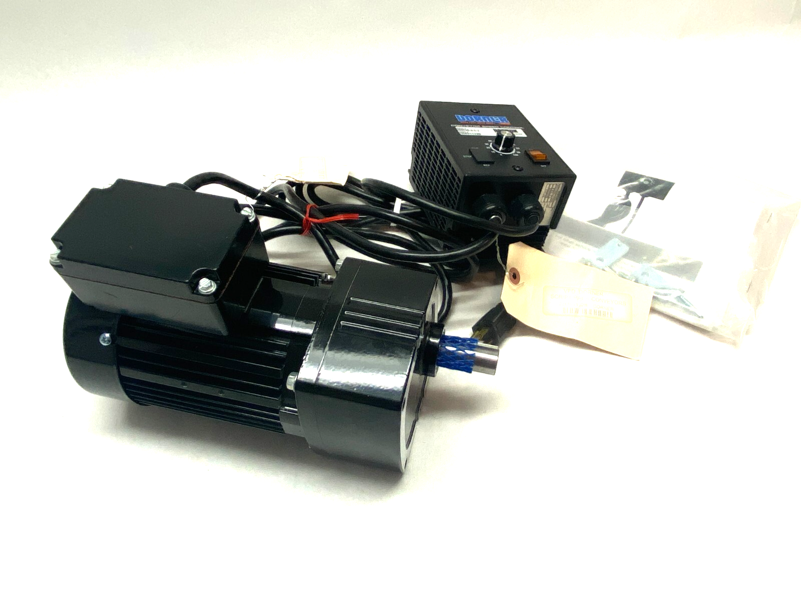 Dorner 62M005PS423EN & 22MV1122B Parallel Gearmotor 3/8HP & VFD Controller 230V - Maverick Industrial Sales