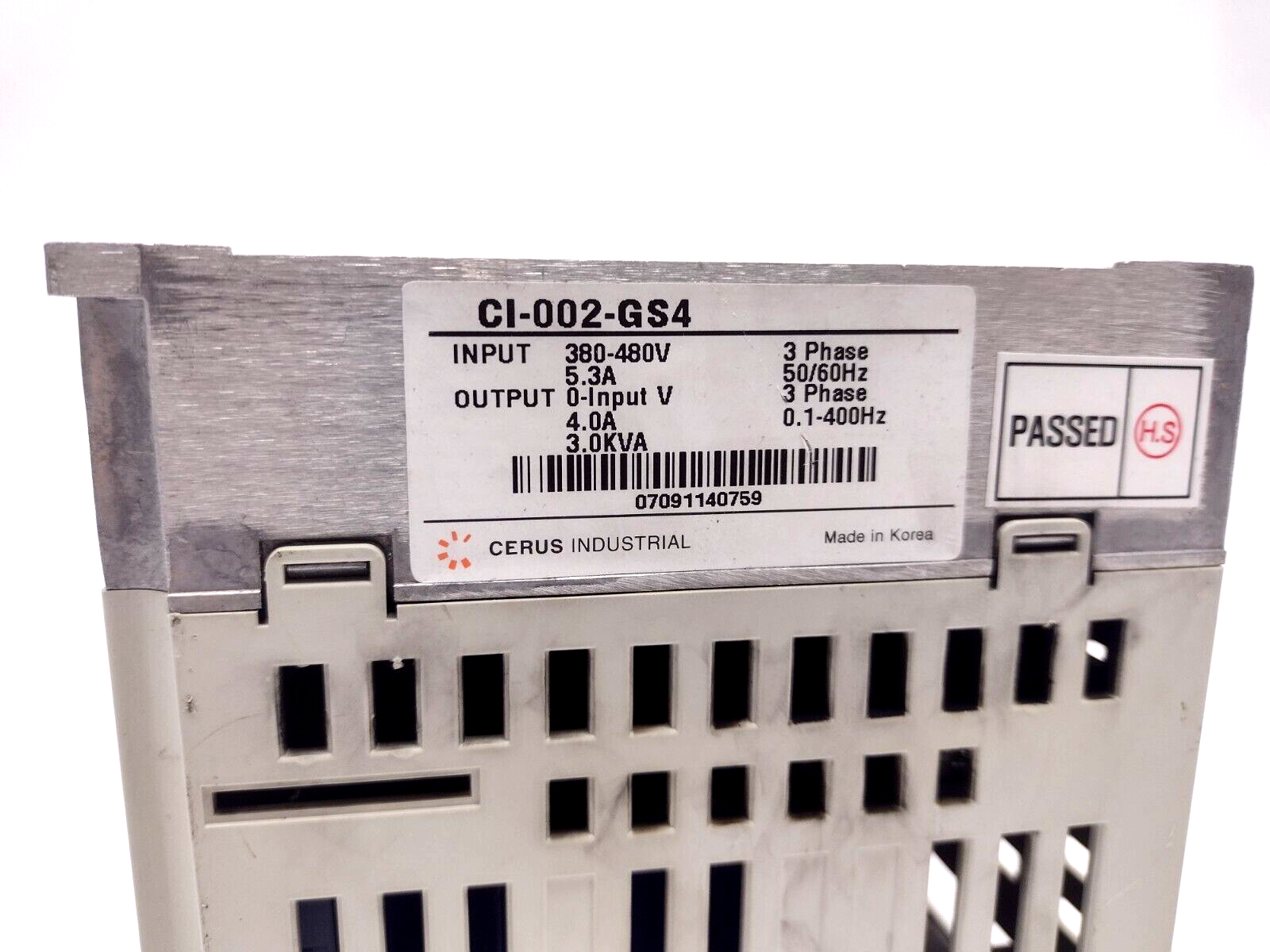 Cerus CI-002-GS4 Titan GS Series 380-480V 3PH VFD - Maverick Industrial Sales