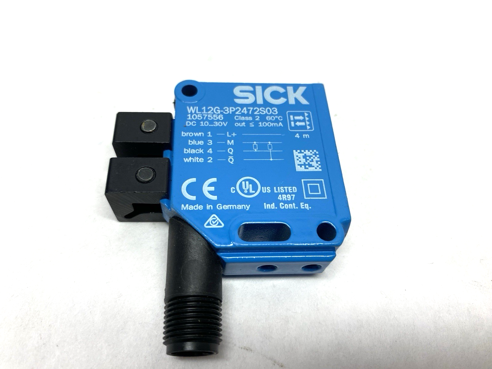 Sick WL12G-3P2472S03 Photoelectric Sensor 10-30VDC - Maverick Industrial Sales