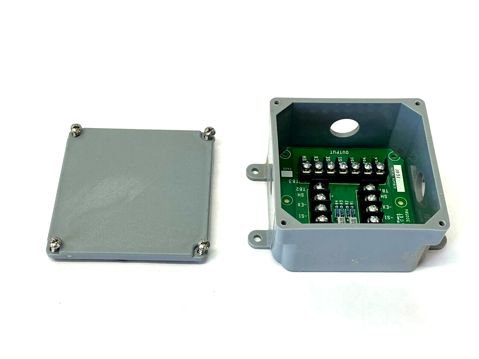 Carlon E987NX Box 4" x 4" x 2" 2/MCL Load Cell PCB E301546 AF-D1 SJB1002 - Maverick Industrial Sales