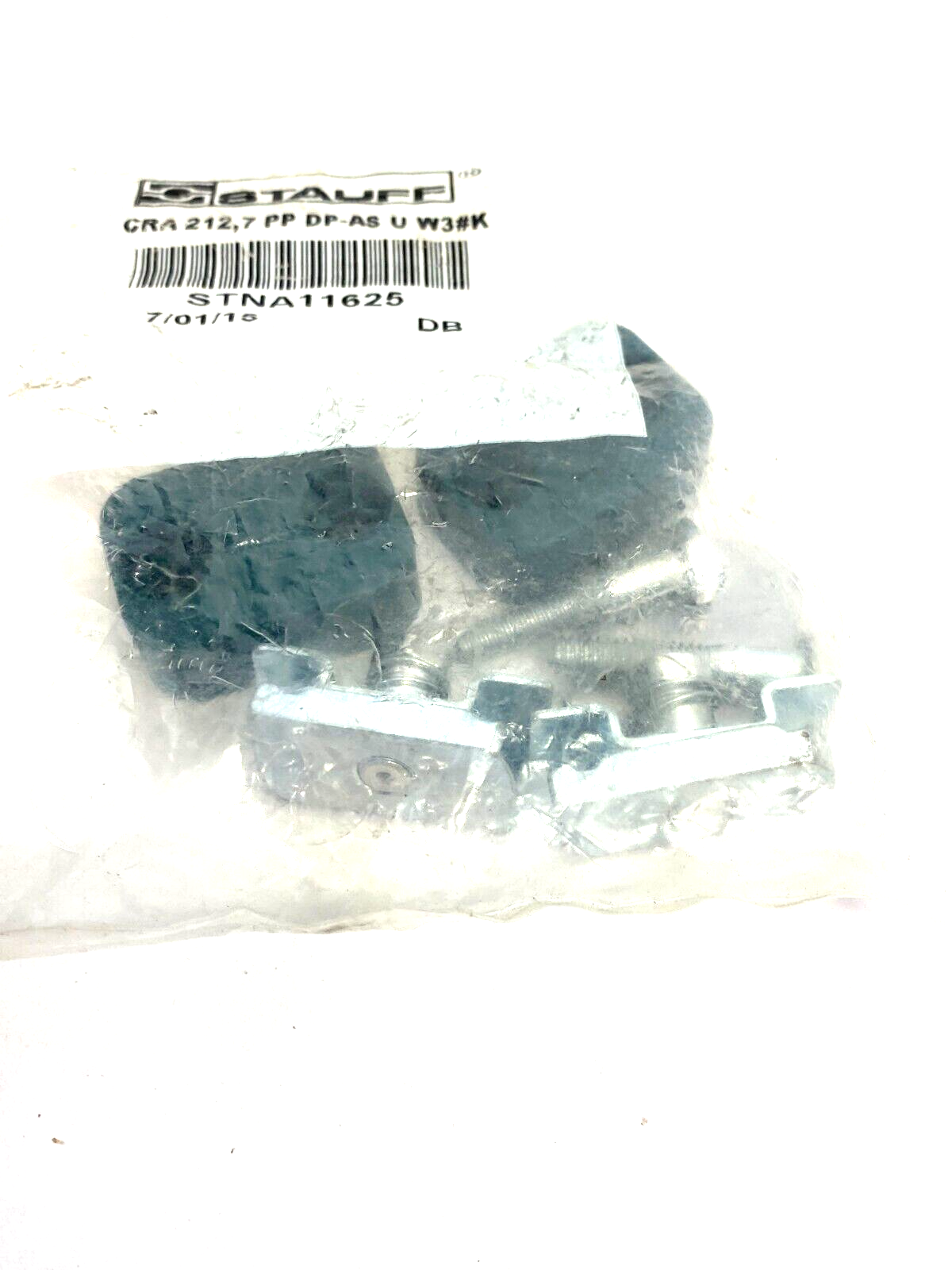 Stauff STNA11625 Twin Series Clamp Set CRA 212,7 PP DP-AS U W3#K - Maverick Industrial Sales