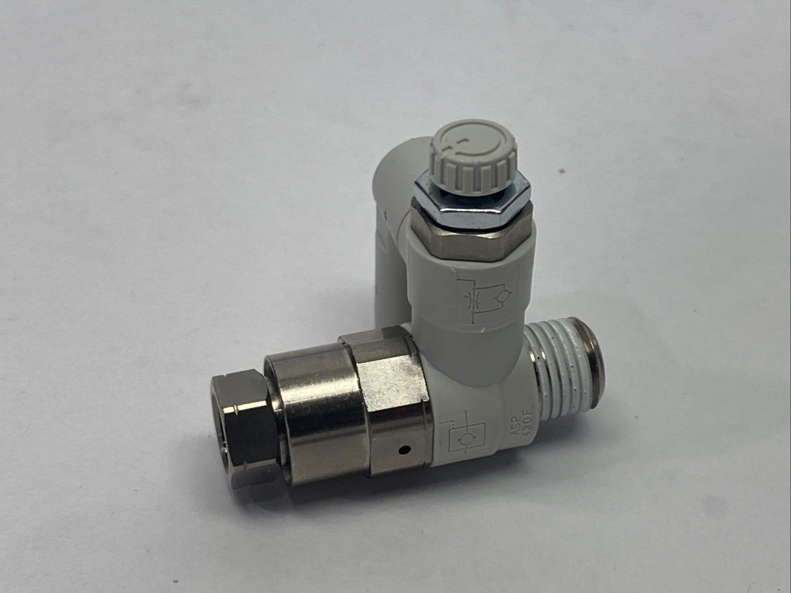 SMC ASP430F-N02-07-S Flow Control Valve 1/4" NPT - Maverick Industrial Sales