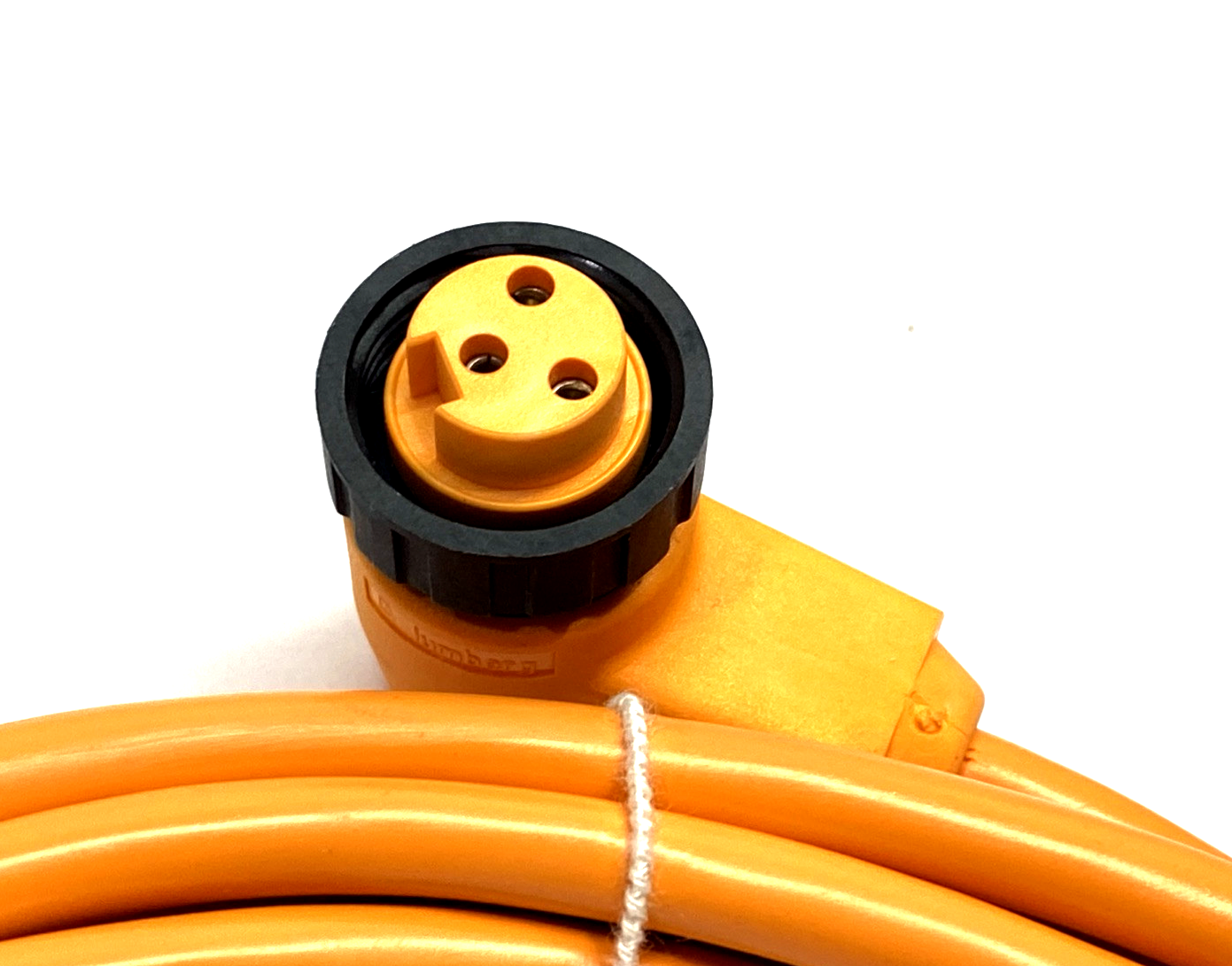 Lumberg RKW 30-05/5 M Power Cordset Right Angle 7/8" Female 3-Pin 5m - Maverick Industrial Sales