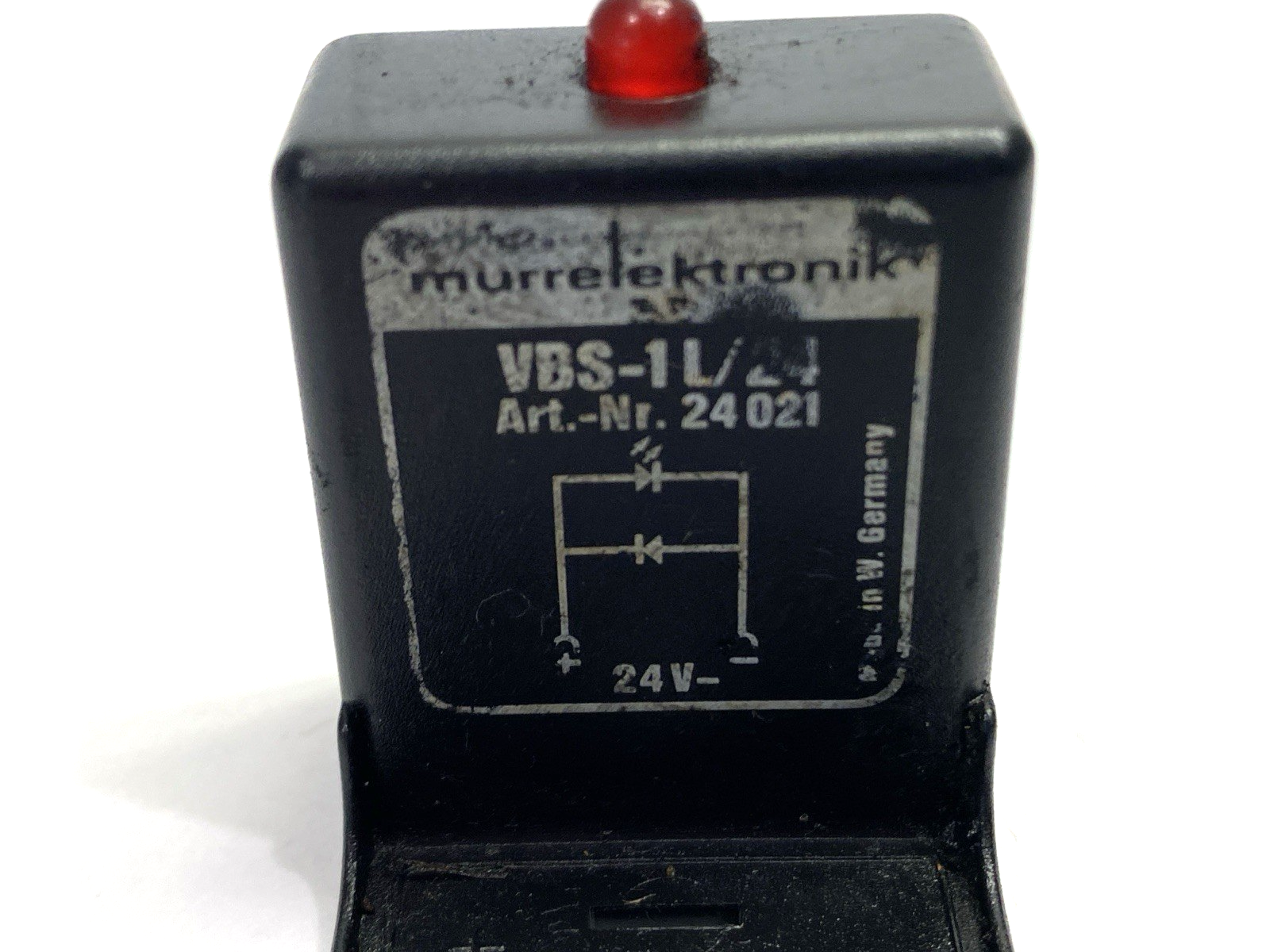 Murrelektronik VBS-1 L/24 Valve Plug Suppressor 24021 - Maverick Industrial Sales