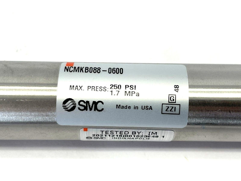 SMC NCMKB088-0600 Non-Rotating Air Cylinder - Maverick Industrial Sales