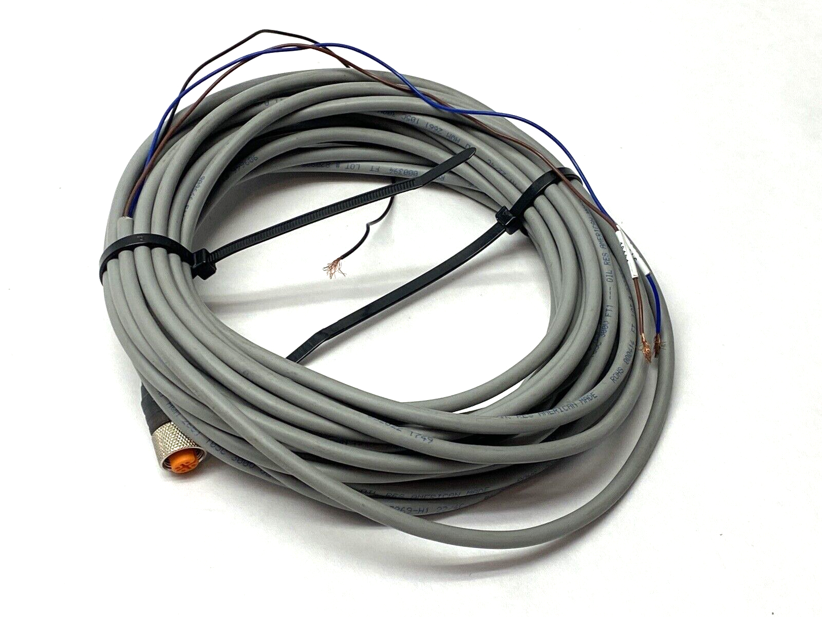 Lumberg Automation 4-646/10M M12 Female Connector Single-Ended 600006243 - Maverick Industrial Sales