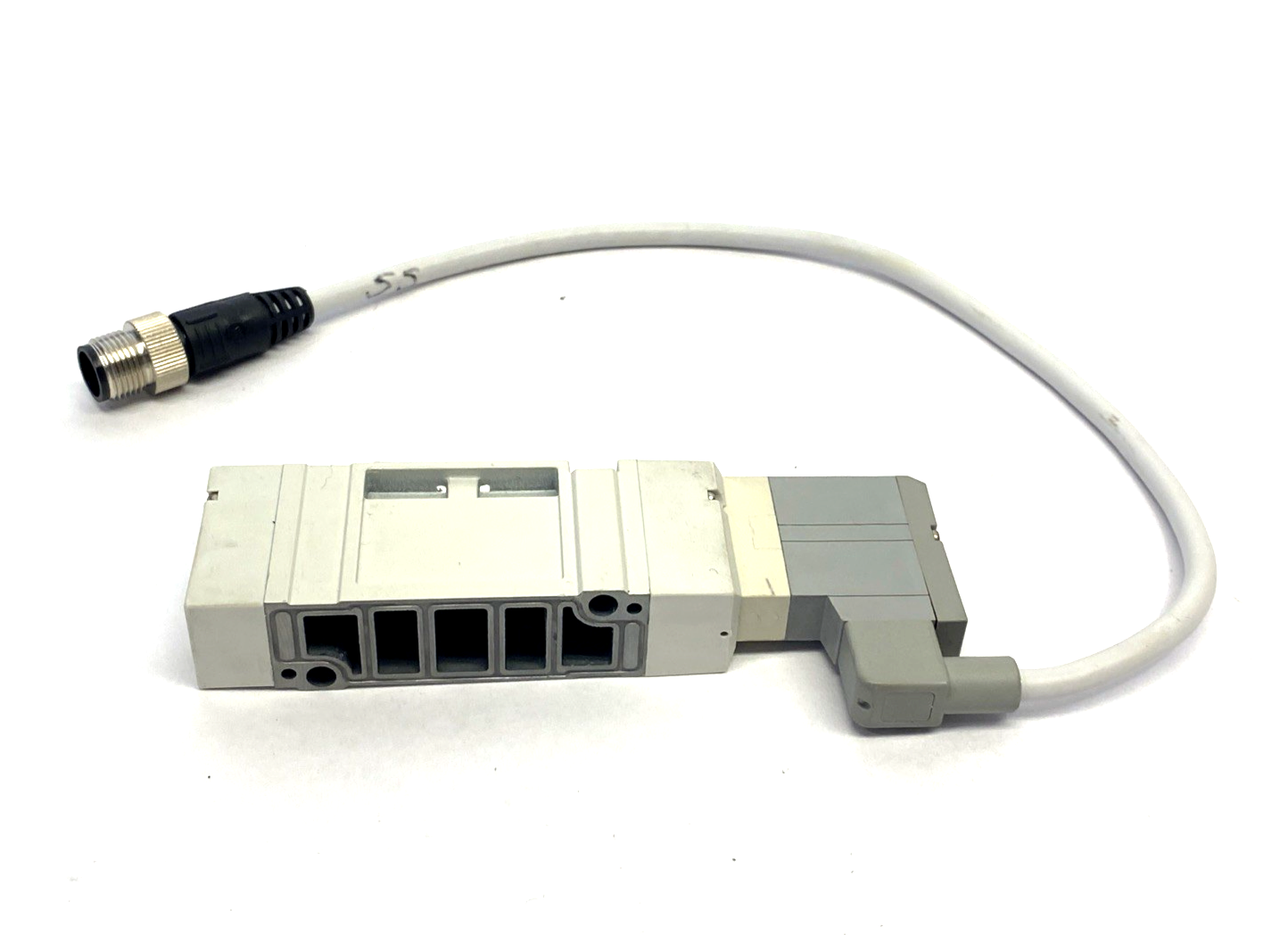 SV3100-5W1U | SMC Solenoid Valve 2-Pos. Single, 24VDC - Used - Maverick Industrial Sales