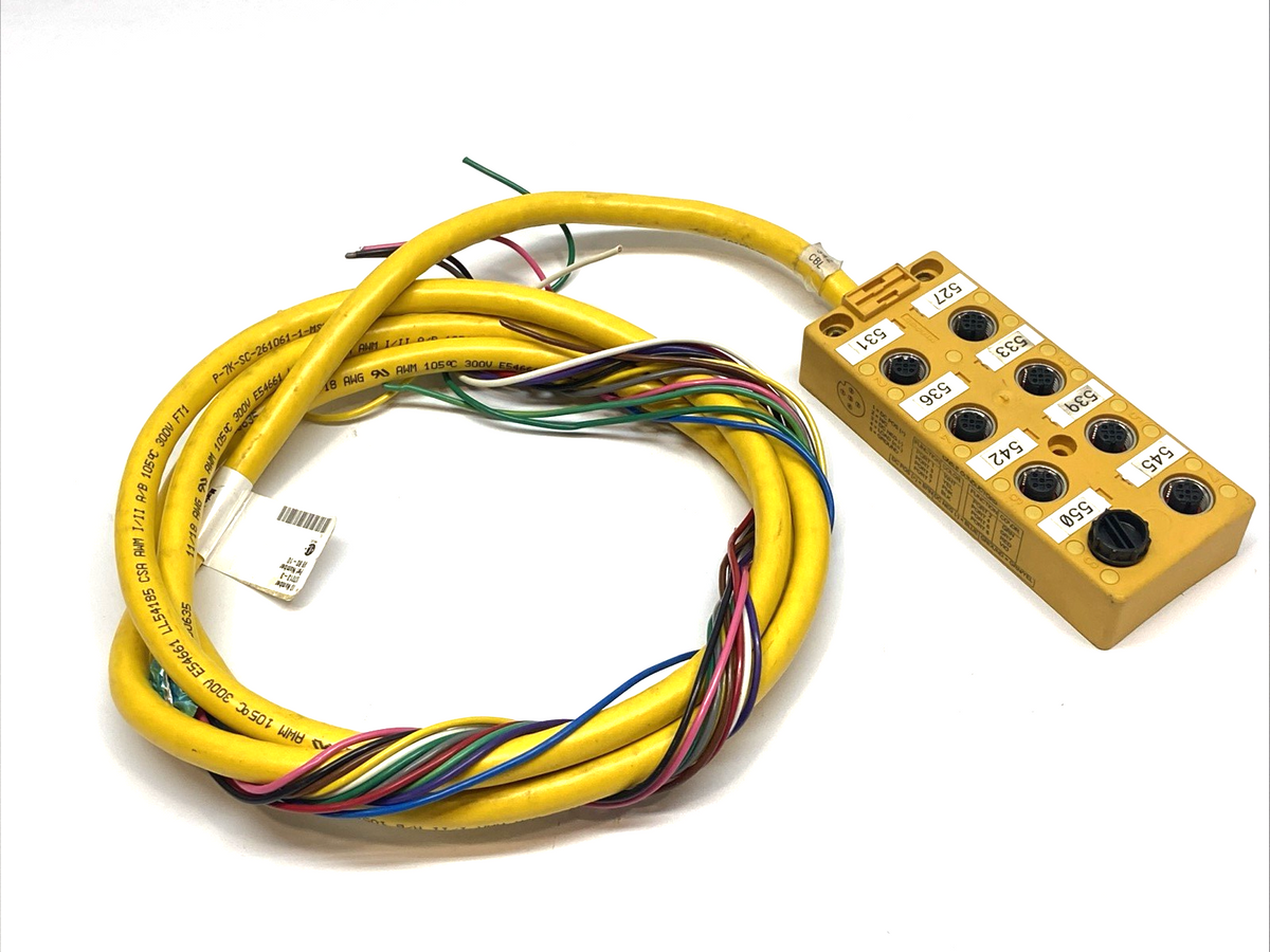 Turck VB 80-10 8-Port Junction Box P-7K-SC-261061-1-MSHA - Maverick Industrial Sales