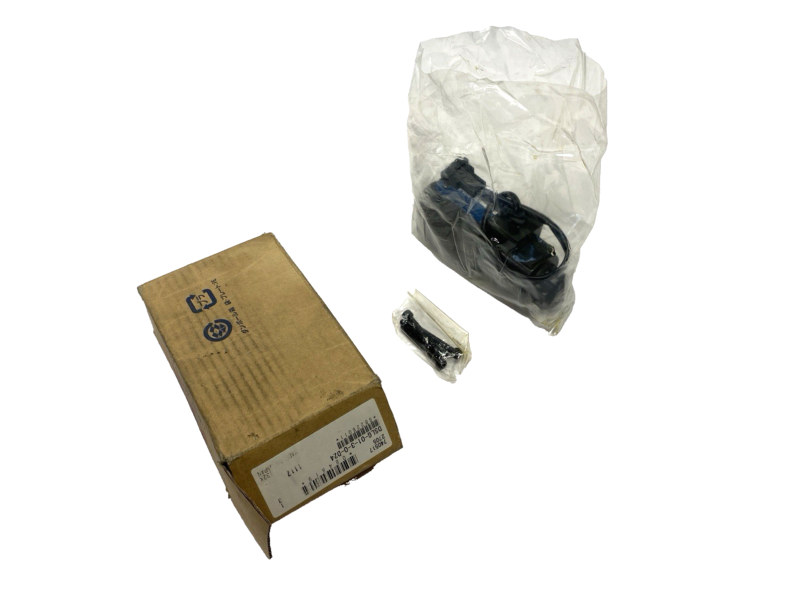 Yuken DSLG-01-3-0-D24-1117 Solenoid Directional Control Valve 3-Position - Maverick Industrial Sales