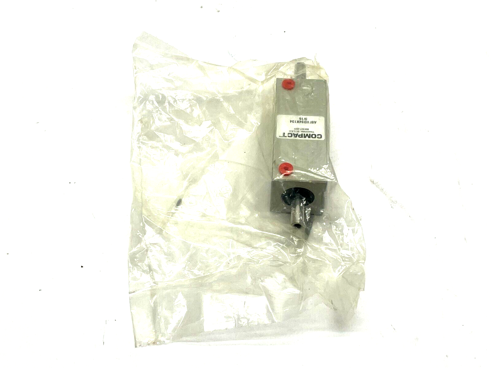 Compact ABFHD34X134 Pneumatic Double Ended Cylinder - Maverick Industrial Sales