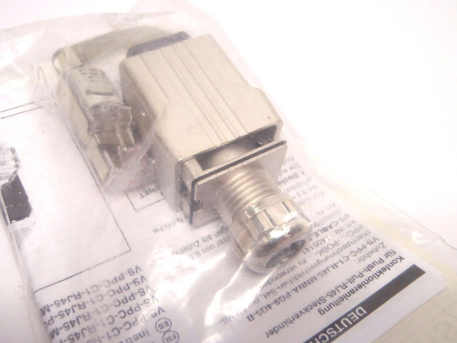 Pepperl+Fuchs ICZ-AIDA1-V45 Plug Connector for RJ-45 217762 - Maverick Industrial Sales