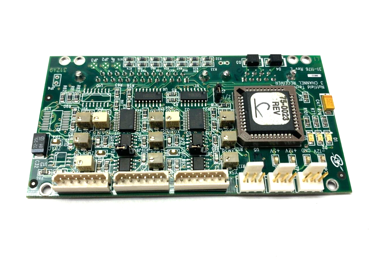 Nutfield Technology 31-1176 Rev. E Three Channel Receiver PCB Card - New – Open box - Maverick Industrial Sales