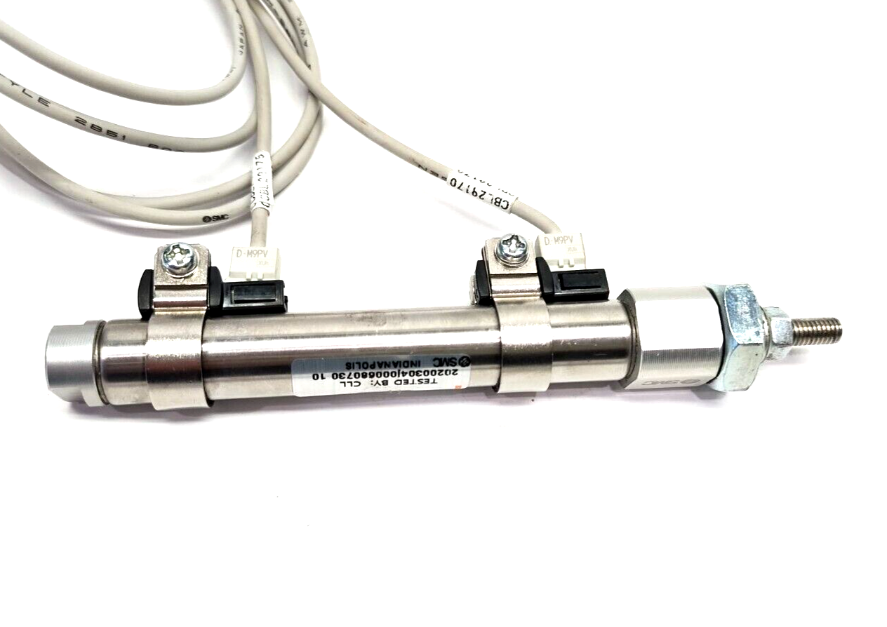 SMC NCDMB044-0200 Round Body Cylinder 7/16" Bore 2" Stroke - Maverick Industrial Sales