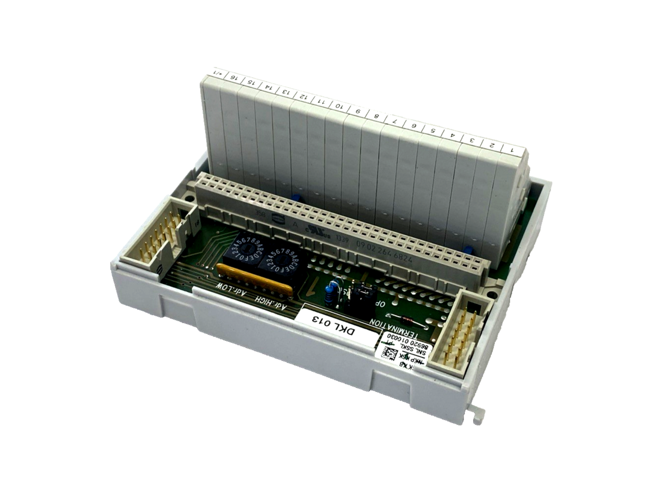 05-024-013-L | Sigmatek DKL 013 DIAS DDM Base Module/Terminal Module - New – Open box - Maverick Industrial Sales