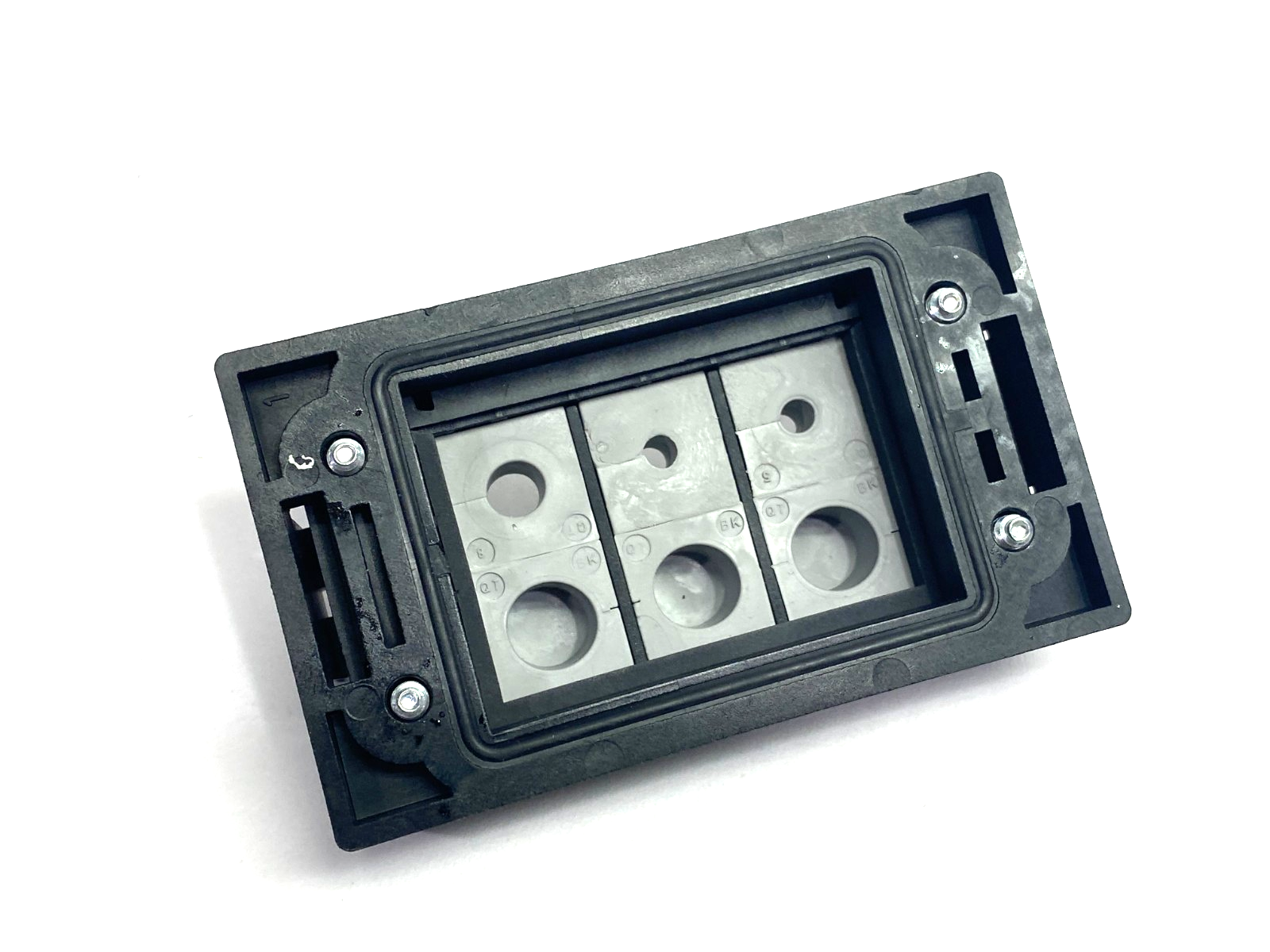 42420, 42039 | Icotek KEL 10/6 Cable Entry Assembly 42420 w/ KEL SNAP 10 Snap-On Entry 42039 - New – Open box - Maverick Industrial Sales