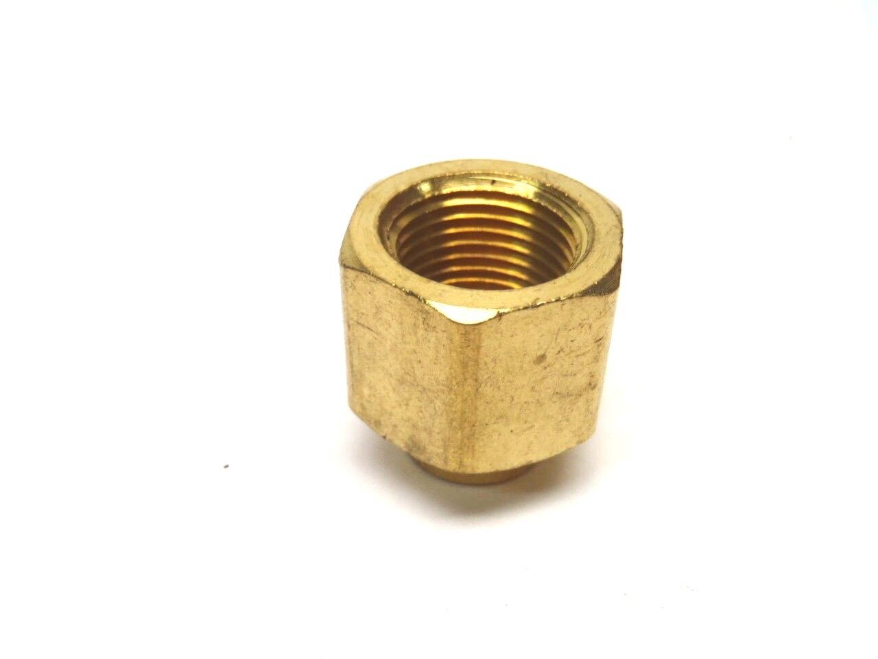 Brass 3/8" to 1/8" Pipe Reducer Female Coupling LOT OF 3 - Maverick Industrial Sales