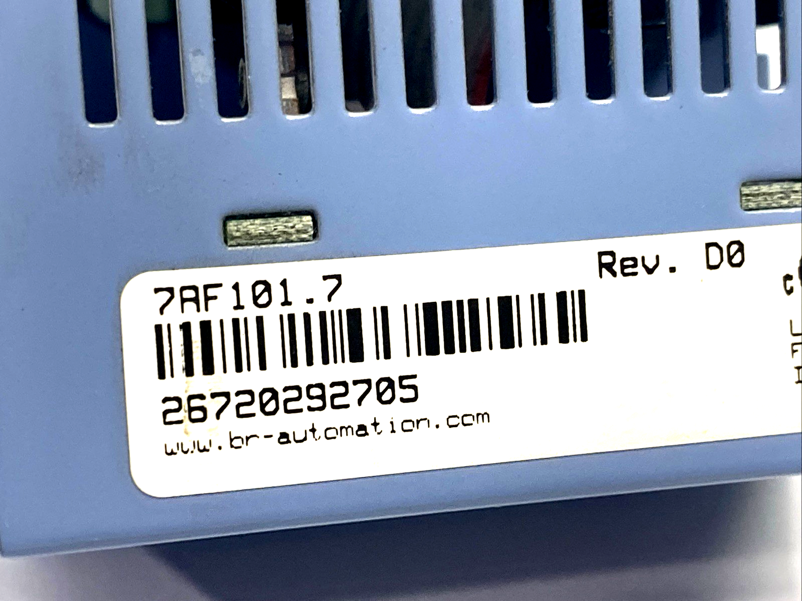 7AF101.7 | B&R Automation Rev. D0 Analog AF101 2003 Adapter Module 4-Slot - Used - Maverick Industrial Sales
