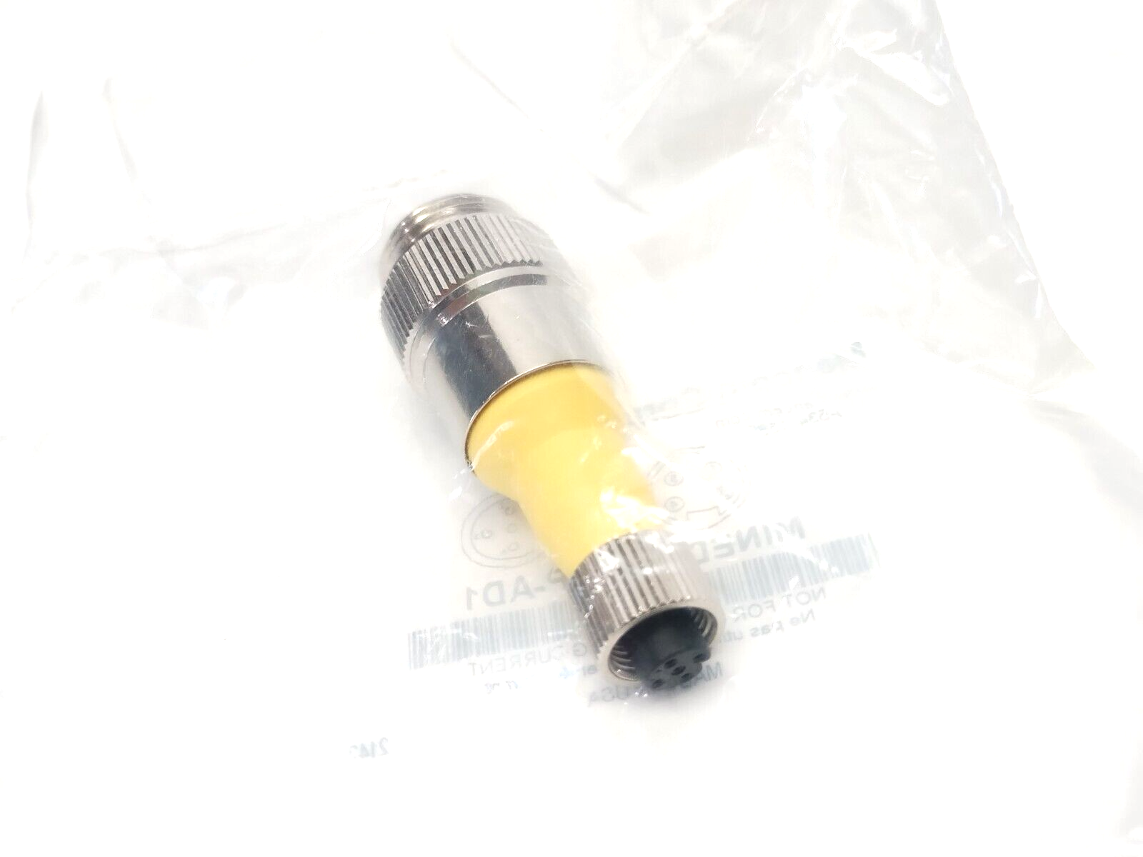 Mencom MINEDC-4MFP-AD1 MIN Size I Male 7/8" To M12 Female Adapter, 4-Pin - Maverick Industrial Sales
