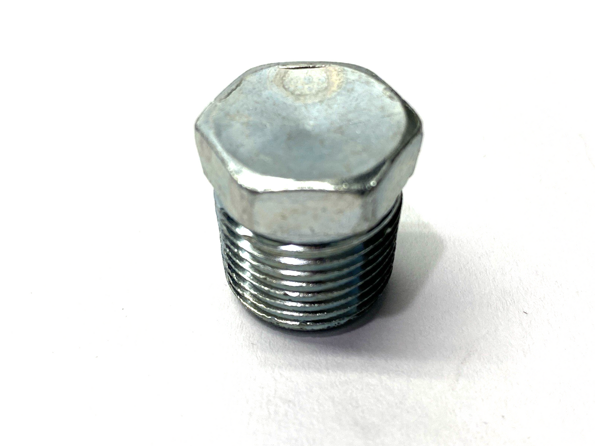 Extreme Pressure Steel Pipe Fitting Plug w/ Hex Drive, 3/8" NPTF Male LOT OF 15 - Maverick Industrial Sales