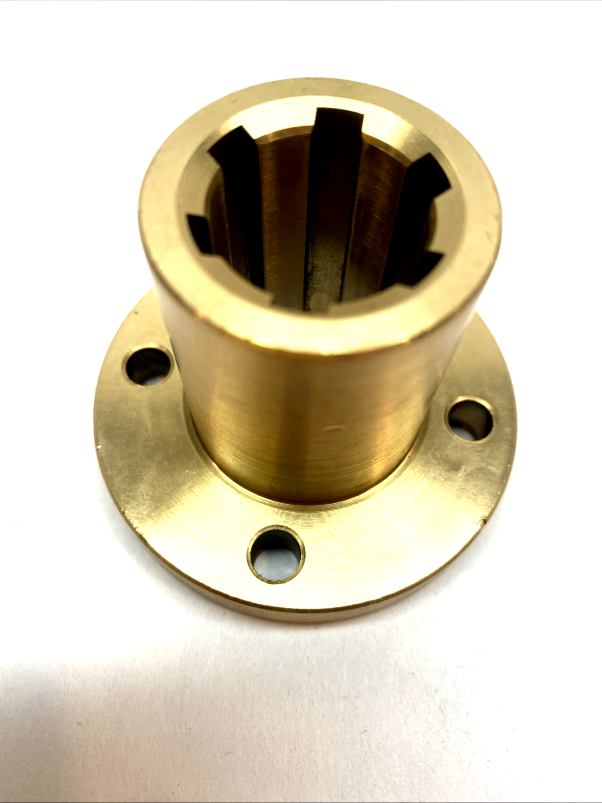 Maedler 64855500 Splined hub with flange, Brass 40mm - Maverick Industrial Sales
