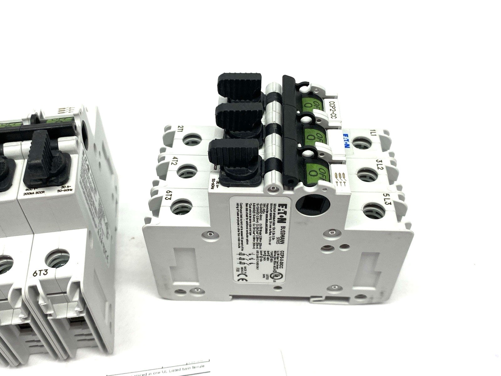 CCP2-3-30CC | Eaton Bussmann Fusible Disconnect 3-Pole, Open Type Switch BOX OF 2 - New Other - Maverick Industrial Sales