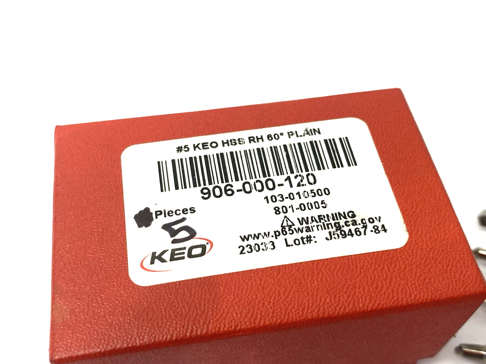 KEO 906-000-120 #5 HSS Combined Drill & Countersink 7/16" Dia. 5-PACK - Maverick Industrial Sales