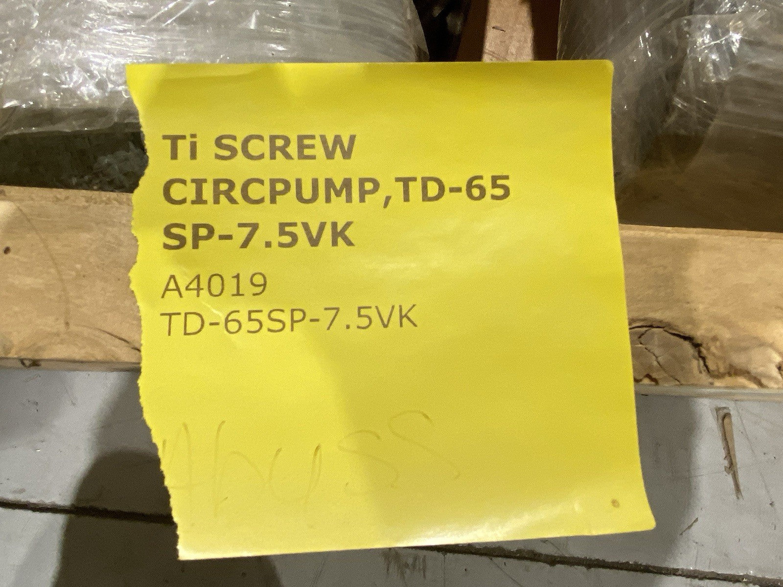 TD-65SP-7.5VK | Super Pump Electric Pump Ti Screw Circ. Pump - New – Open box - Maverick Industrial Sales