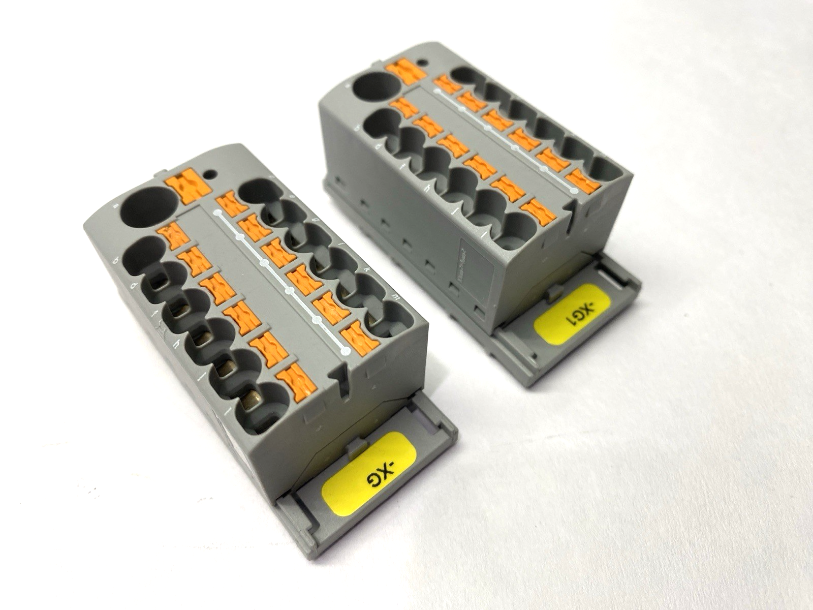 PTFIX 10/12X4-NS35 GY | Phoenix Contact Distribution Block 3273614 LOT OF 2- Used - Maverick Industrial Sales