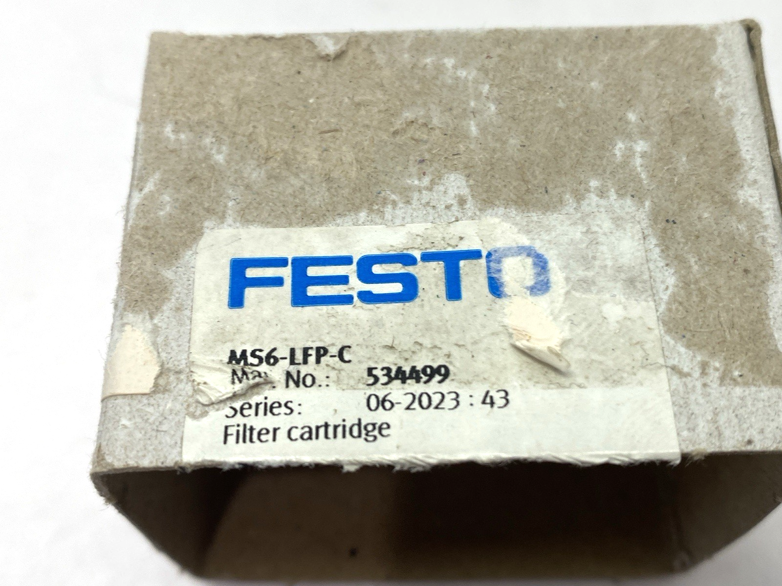 Festo MS6-LFP-C Micro Filter Cartridge 534499 - Maverick Industrial Sales