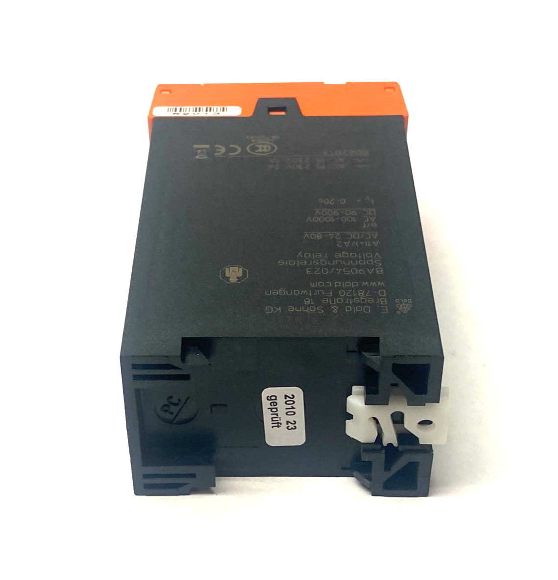 E. Dold & Söhne 0062013 Voltage Change Relay BA9054/023 - Maverick Industrial Sales