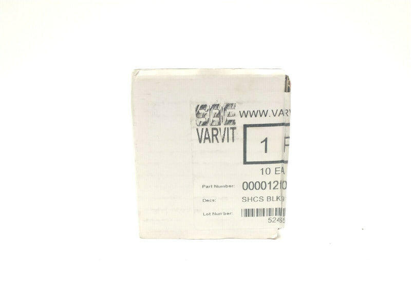 SBE Varvit SHCS BLK 912 12.9 M10X65 Socket Head Steel Cap Screw BOX OF 10 - Maverick Industrial Sales