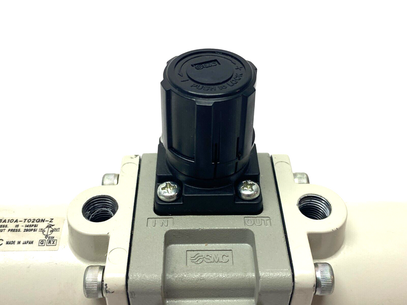 SMC VBA10A-T02GN-Z Pneumatic Pressure Booster Regulator 15~145psi Input - Maverick Industrial Sales