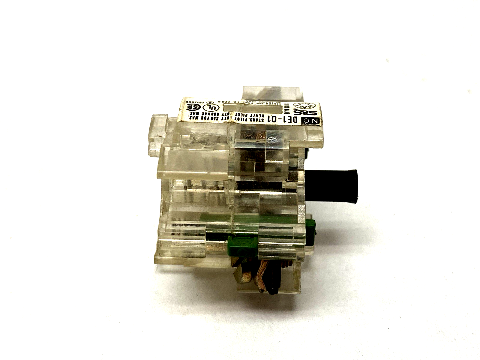 Sprecher+Schuh DE1-01 Contact Block 500V 10A - Maverick Industrial Sales