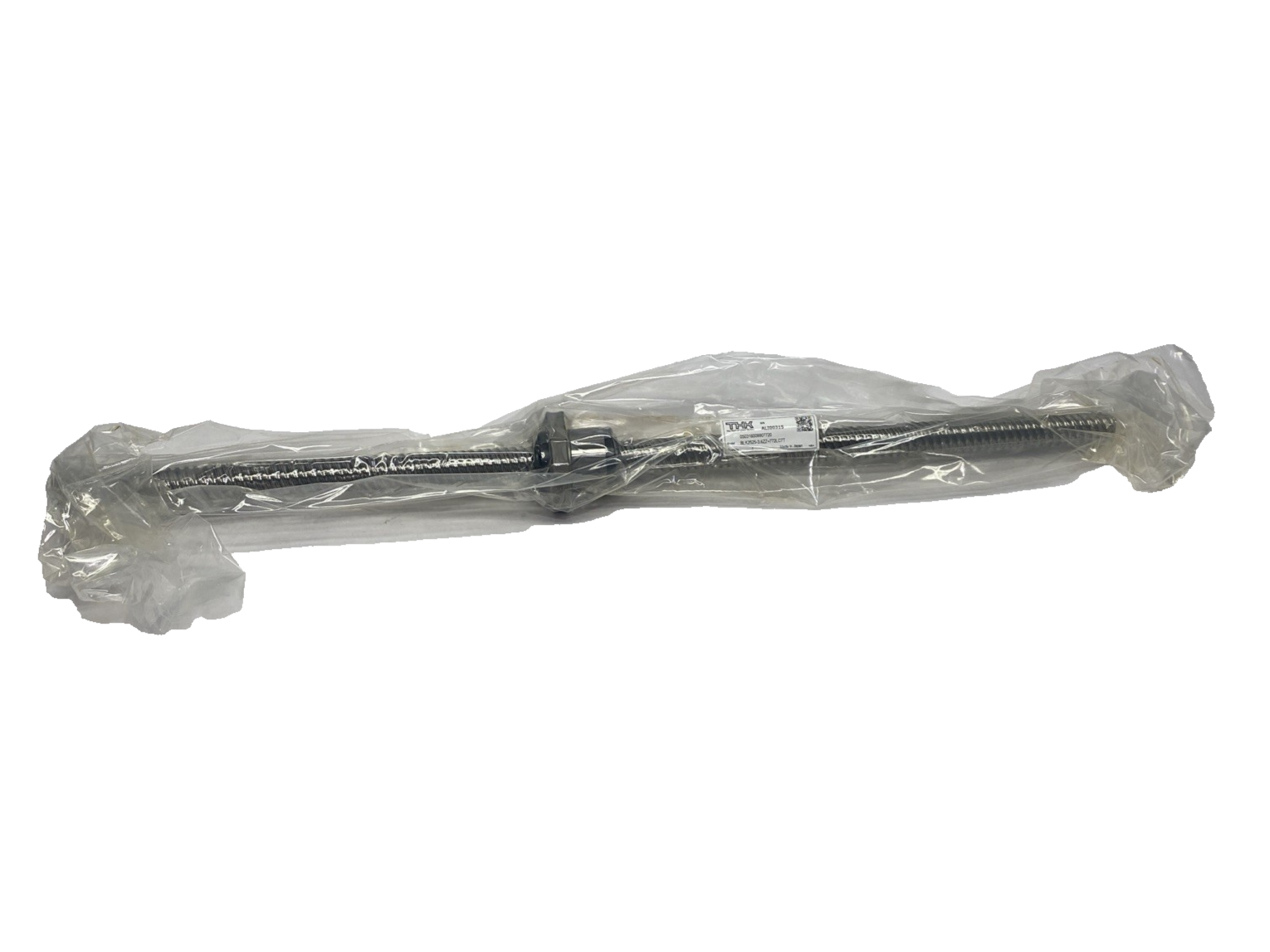 THK BLK2525-3.6ZZ+772LC7T Full-Ball Large Lead Rolled Ball Screw & Nut Assembly - Maverick Industrial Sales