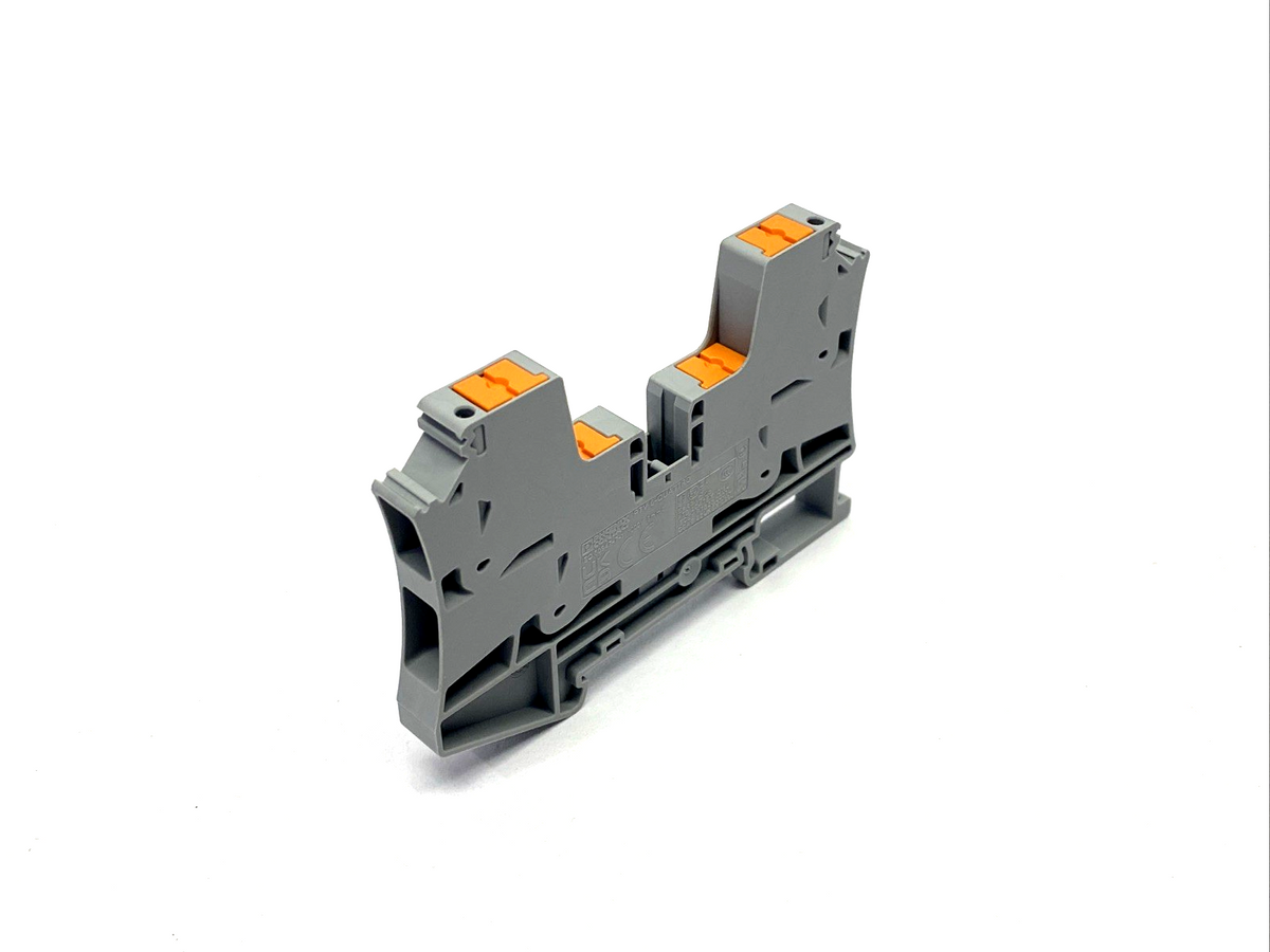 Phoenix Contact PTV 6-QUATTRO Feed-Through Terminal Block, Gray 1116871 LOT OF 8 - Maverick Industrial Sales