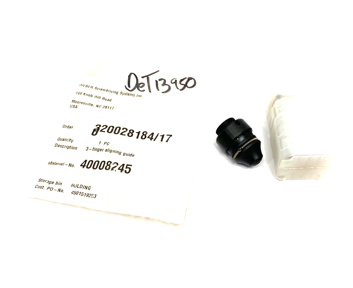 Weber Screwdriving 40008245 Aligning Guide Gripper 3-Finger - Maverick Industrial Sales