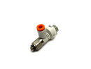 SMC AS1201FS-M5-03 Speed Control Fitting w/ Scale M5 Thread 5/32" OD Tube - Maverick Industrial Sales