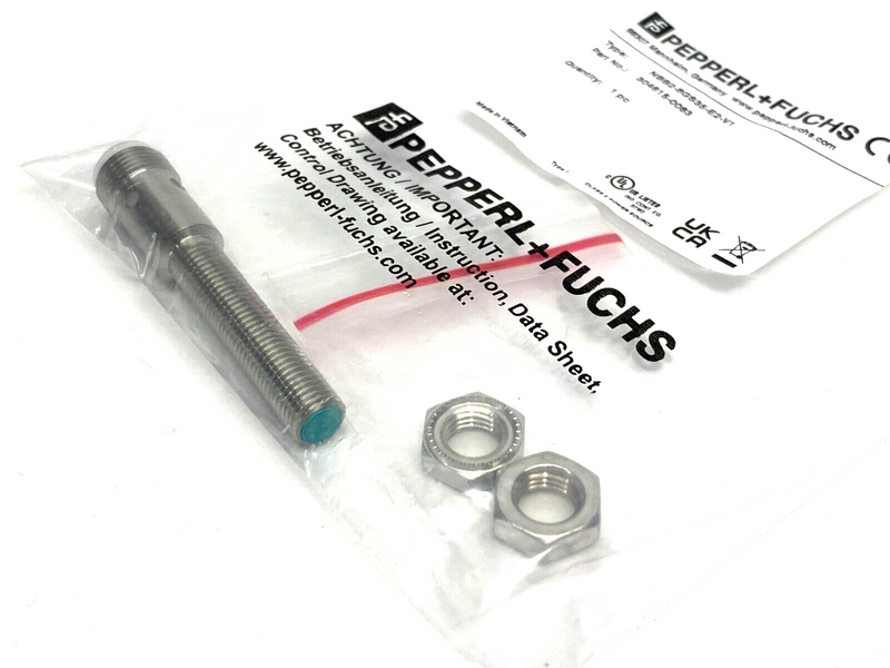 Pepperl+Fuchs NBB2-8GS35-E2-V1 Inductive Proximity Sensor 2mm Flush 304615-0083 - Maverick Industrial Sales