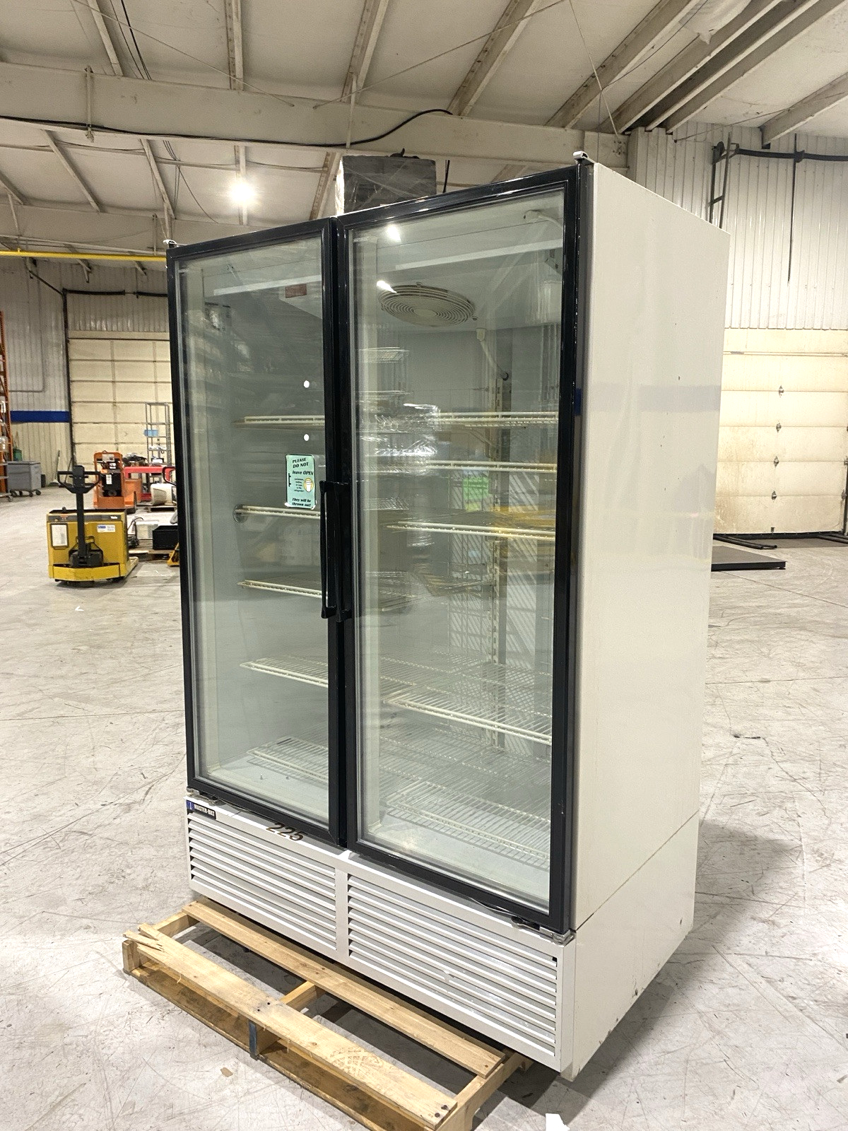 Master-Bilt BMG-48 2 Door Commercial Refrigerator Cooler. FOR PARTS OR REPAIR - Maverick Industrial Sales