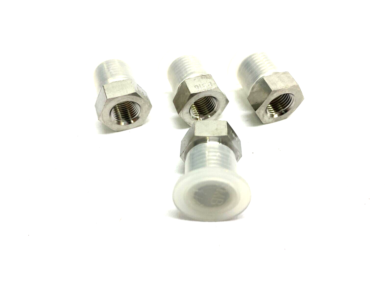 51205K342 Extreme Pressure Pipe Fitting 1/4 NPTF Male x 1/8 NPTF Female LOT OF 4 - Maverick Industrial Sales