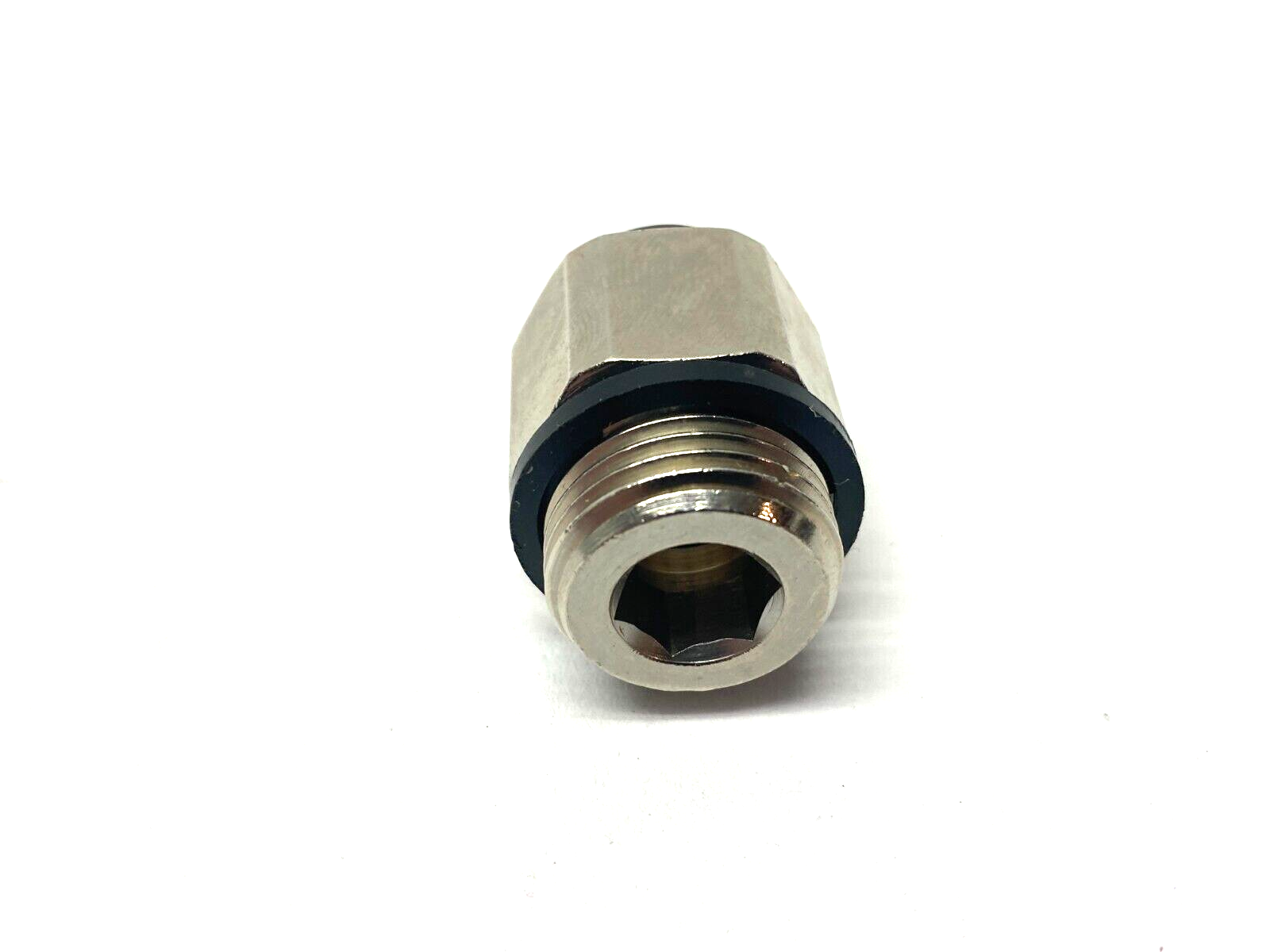 Parker Legris 3101 12 21 Pneumatic Push-In Fitting 1/2" BSPP Thread 12mm Tube - Maverick Industrial Sales