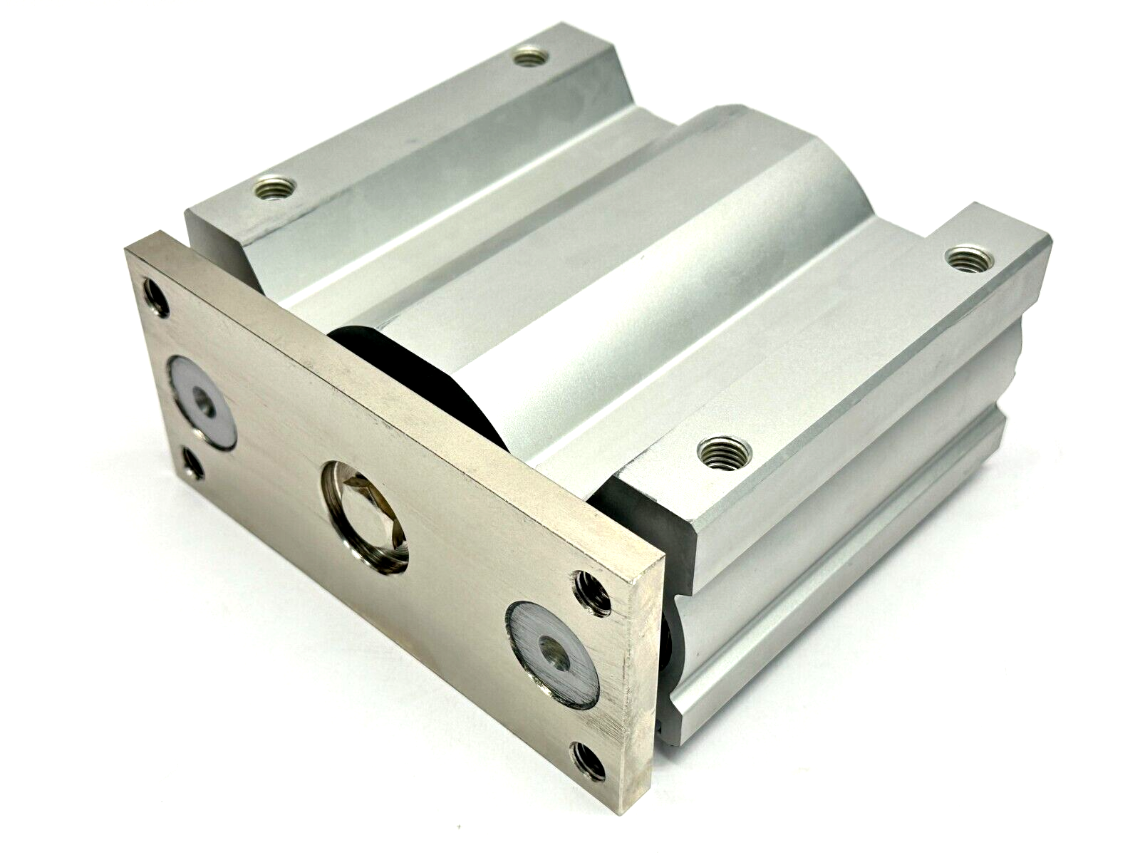 SMC MGQM63-75 MGQ Guided Cylinder w/ Slide Bearing 63mm Bore 75mm Stroke - Maverick Industrial Sales