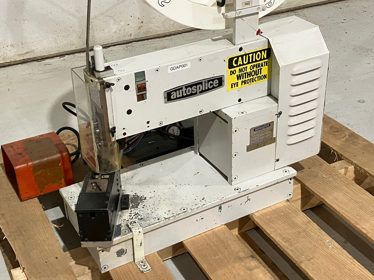 Autosplice Terminal Pin Insertion Machine w/ Foot Pedal 715294 - Maverick Industrial Sales