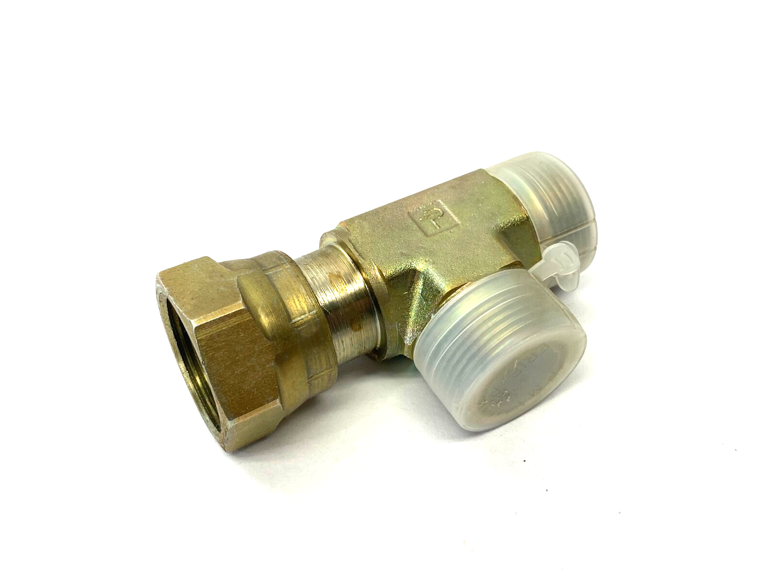 Parker 16 R6LO-S Seal-Lok O-Ring Face Seal Swivel Run Tee Fitting 1" - Maverick Industrial Sales