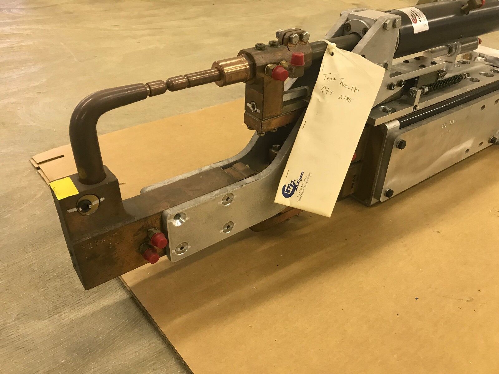 TG Systems GTS 2185 Weld Gun Robot Welder Resistance Welding Robotic Spot Weld - Maverick Industrial Sales
